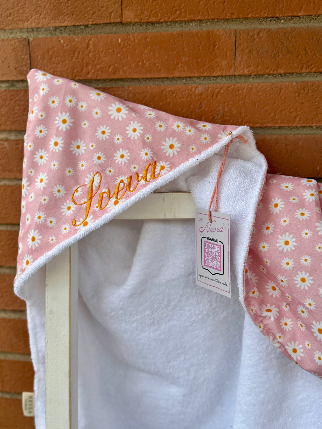 Asciugamano Neonato con Cappuccio