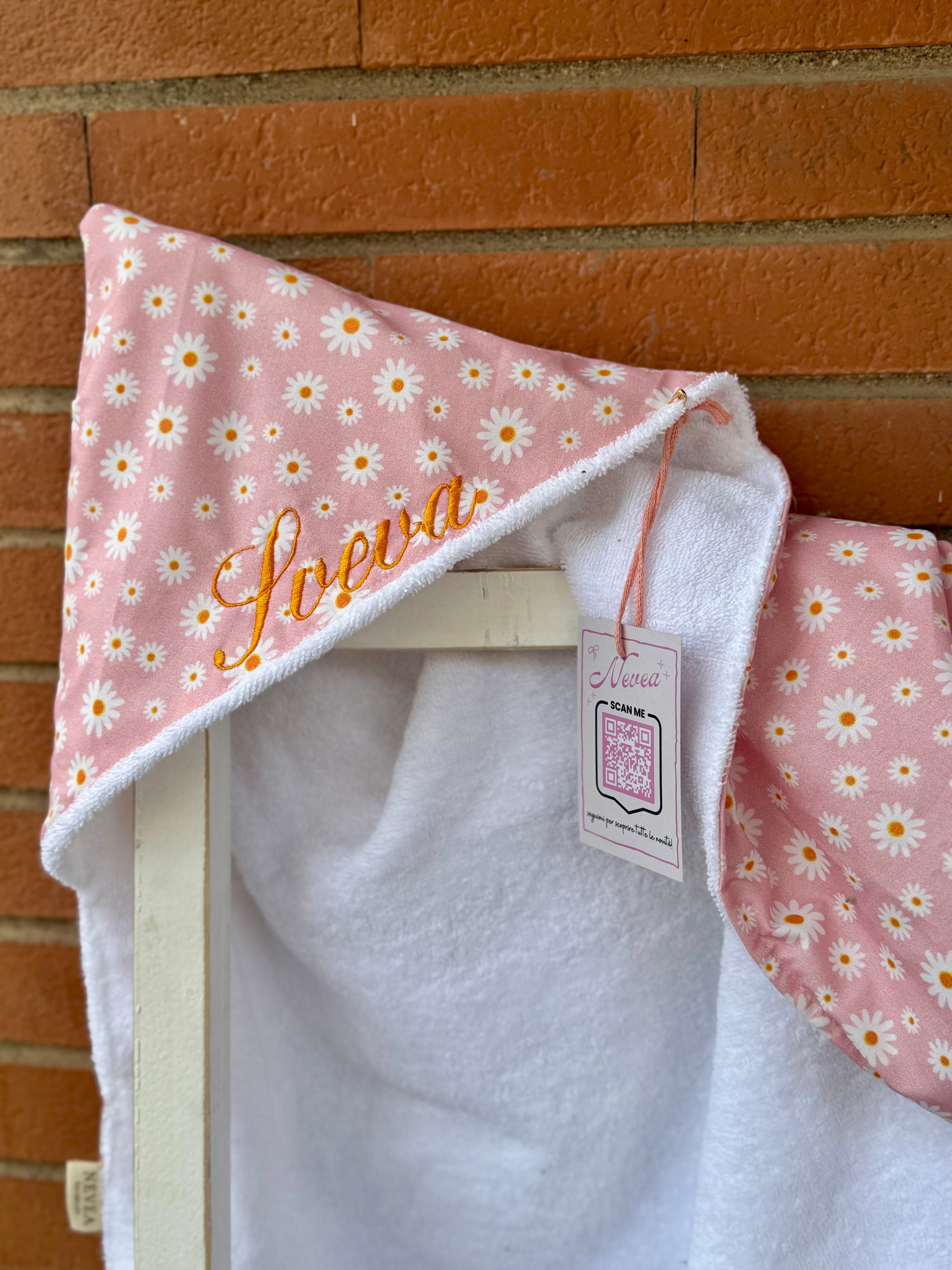 Asciugamano Neonato con Cappuccio