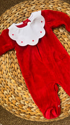 Tutina in ciniglia collo personalizzabile