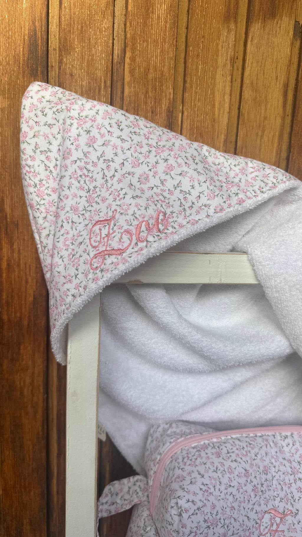 Asciugamano Neonato con Cappuccio