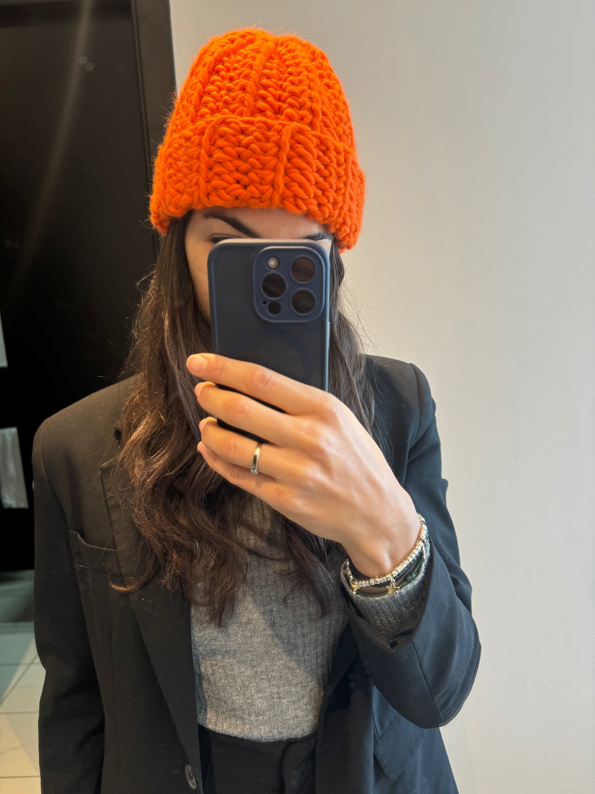 Cappello 100% lana